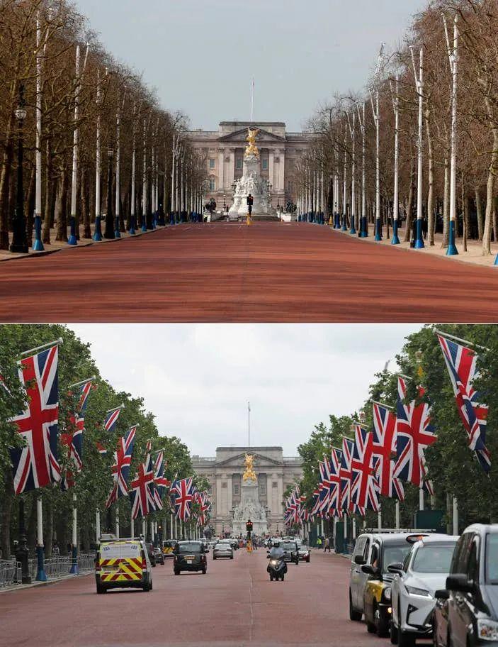 50张英国疫情前后的同角度对比照片，展示健康之重要平安之宝贵  疫情相关 第11张