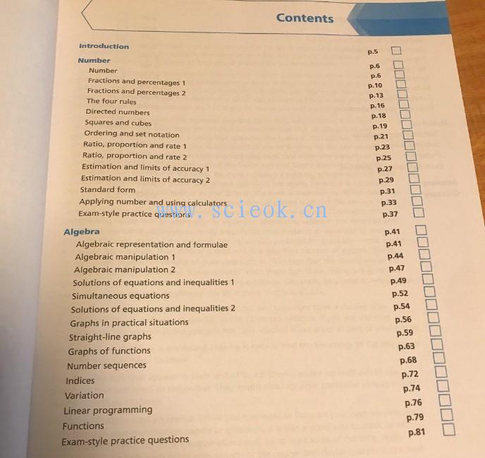 Cambridge IGCSE MATHS 原版教科书 Assessment International Education  二手英文教材 二手英文原版 第2张