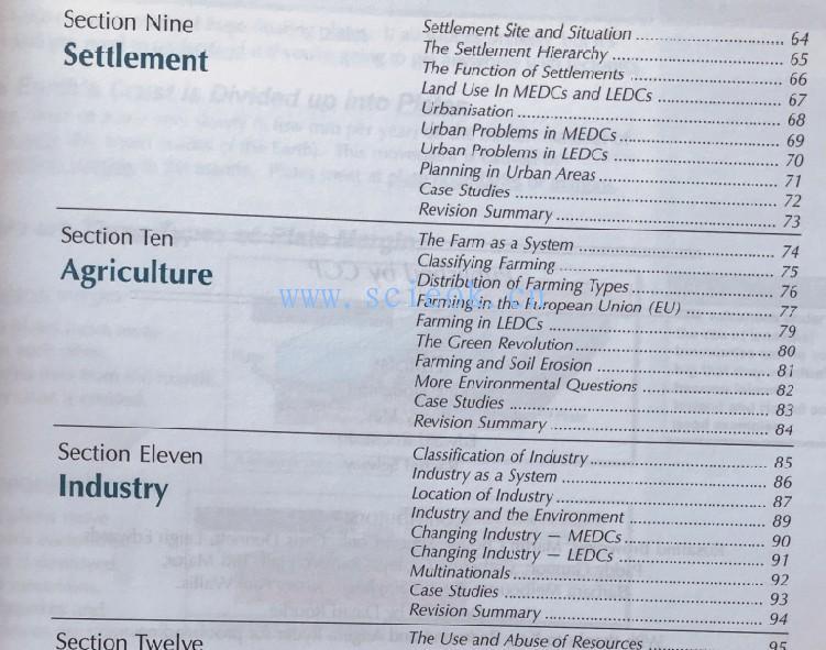GCSE Geography Resources AQA A Study Guide: Essential Guide  二手英文教材 第2张