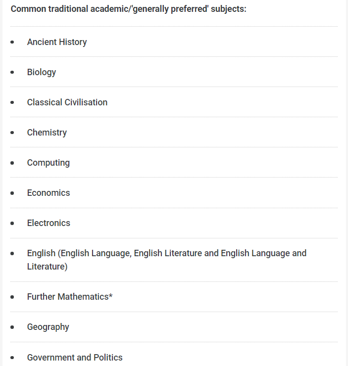 打算申请UCL和LSE，这些A-level科目慎选！！  英国大学 第22张