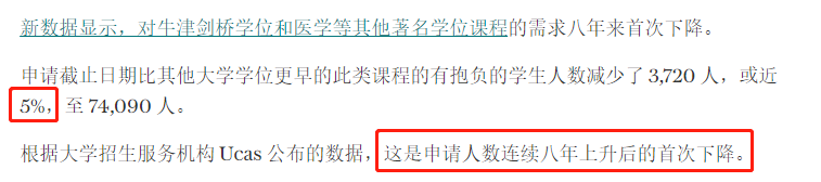 2023年UCAS申请数据：4390名中国大陆学生申请牛剑 为10年首降  英国留学 留学 Winnie 第6张